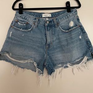 Abercrombie & Fitch Curve Love Boyfriend Short mid rise size 29